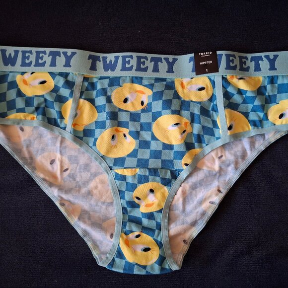 NEW Tweety printed hipster - Torrid size 1 - Picture 1 of 6